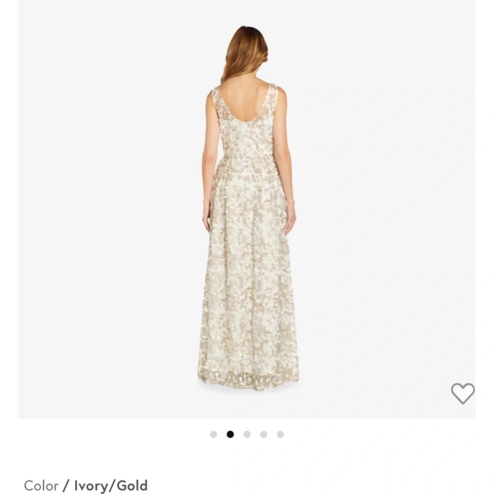 Brand new Adrianna Papell long dress size 8 - Picture 5 of 7